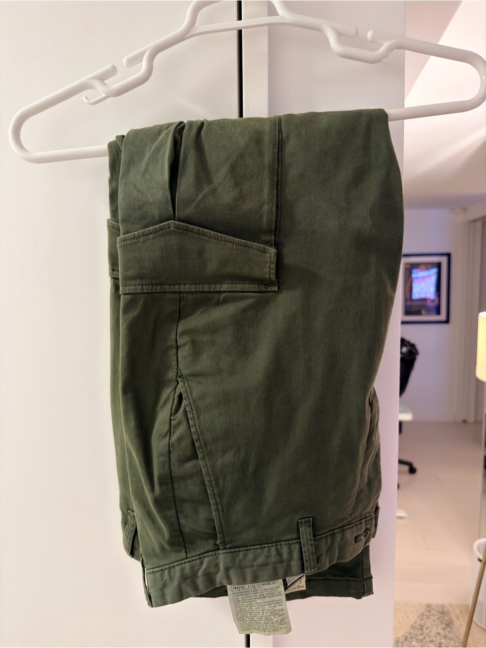 Zara Green Cargo Pants